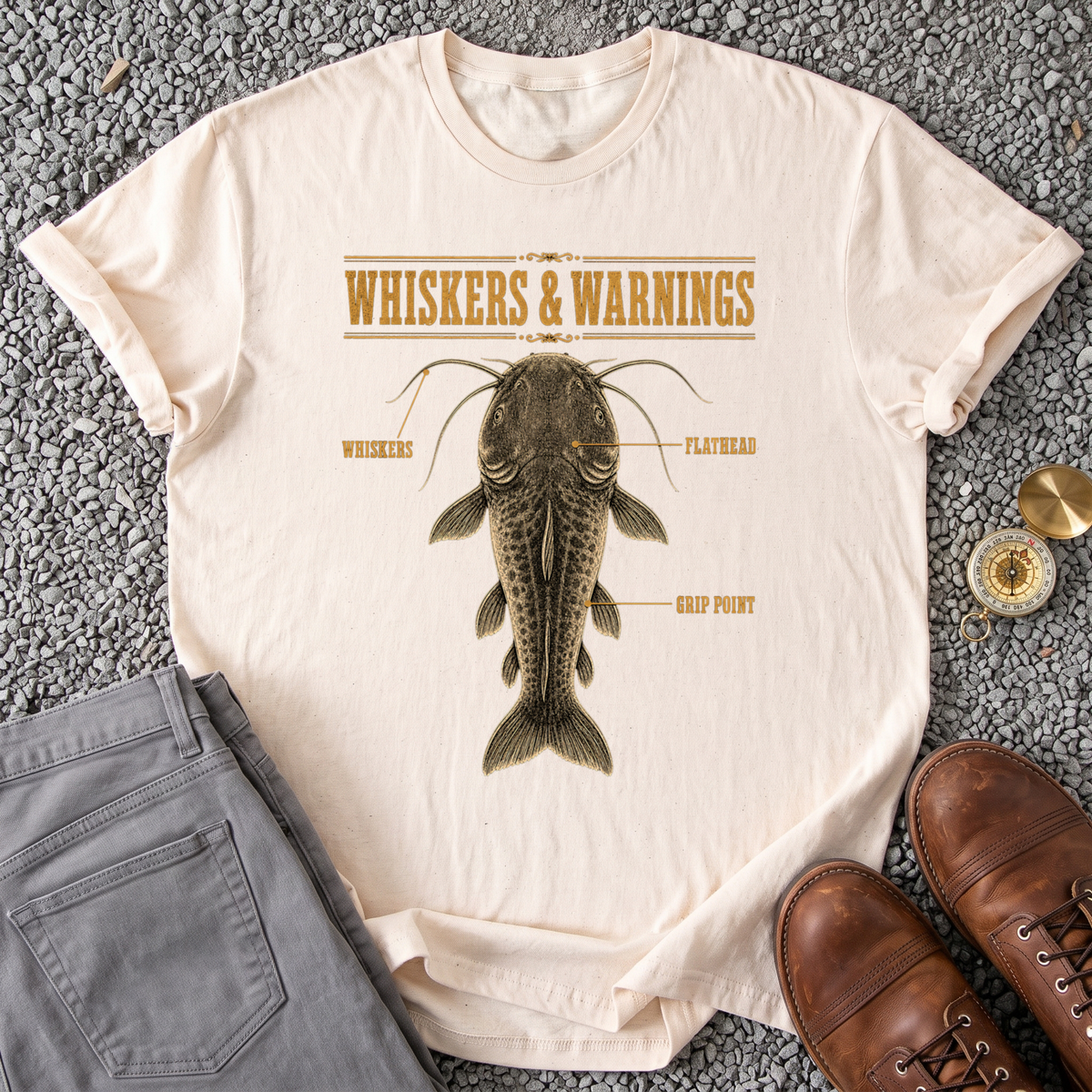 Whiskers And Warnings T-Shirt
