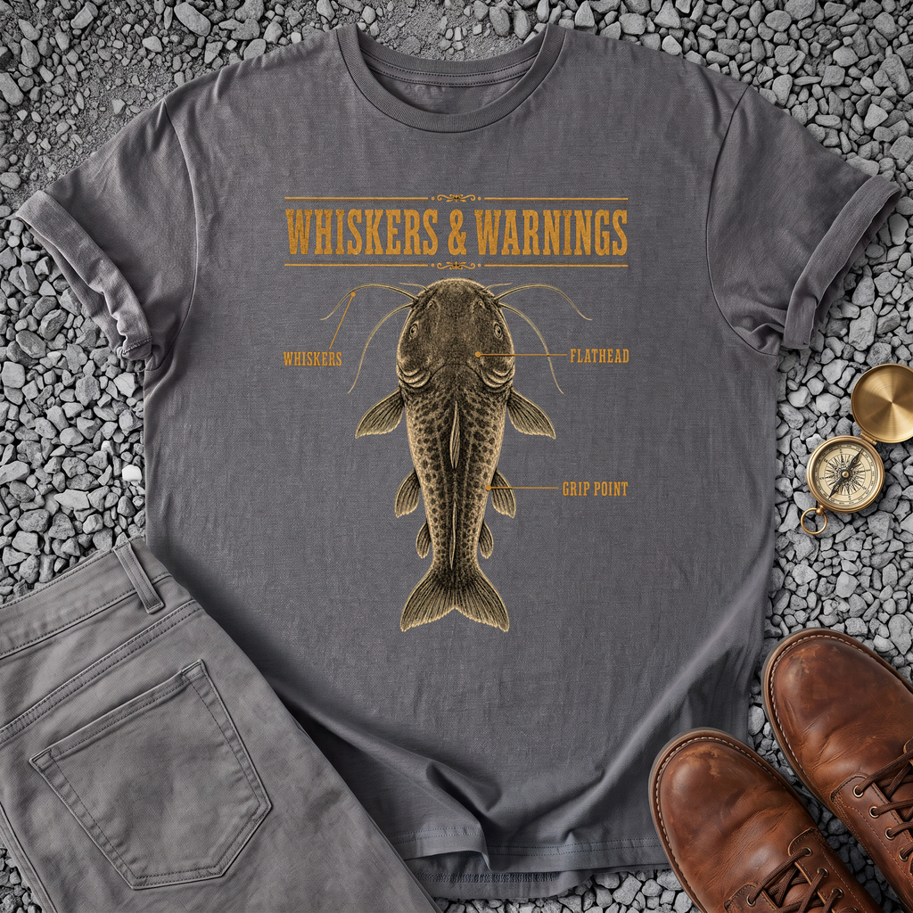 Whiskers And Warnings T-Shirt