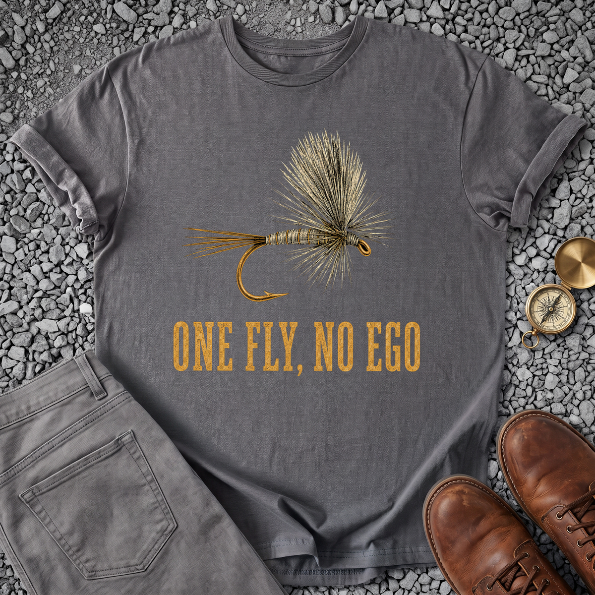 One Fly, No Ego T-Shirt