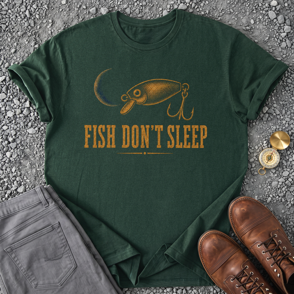 Fish Don't Sleep T-Shirt