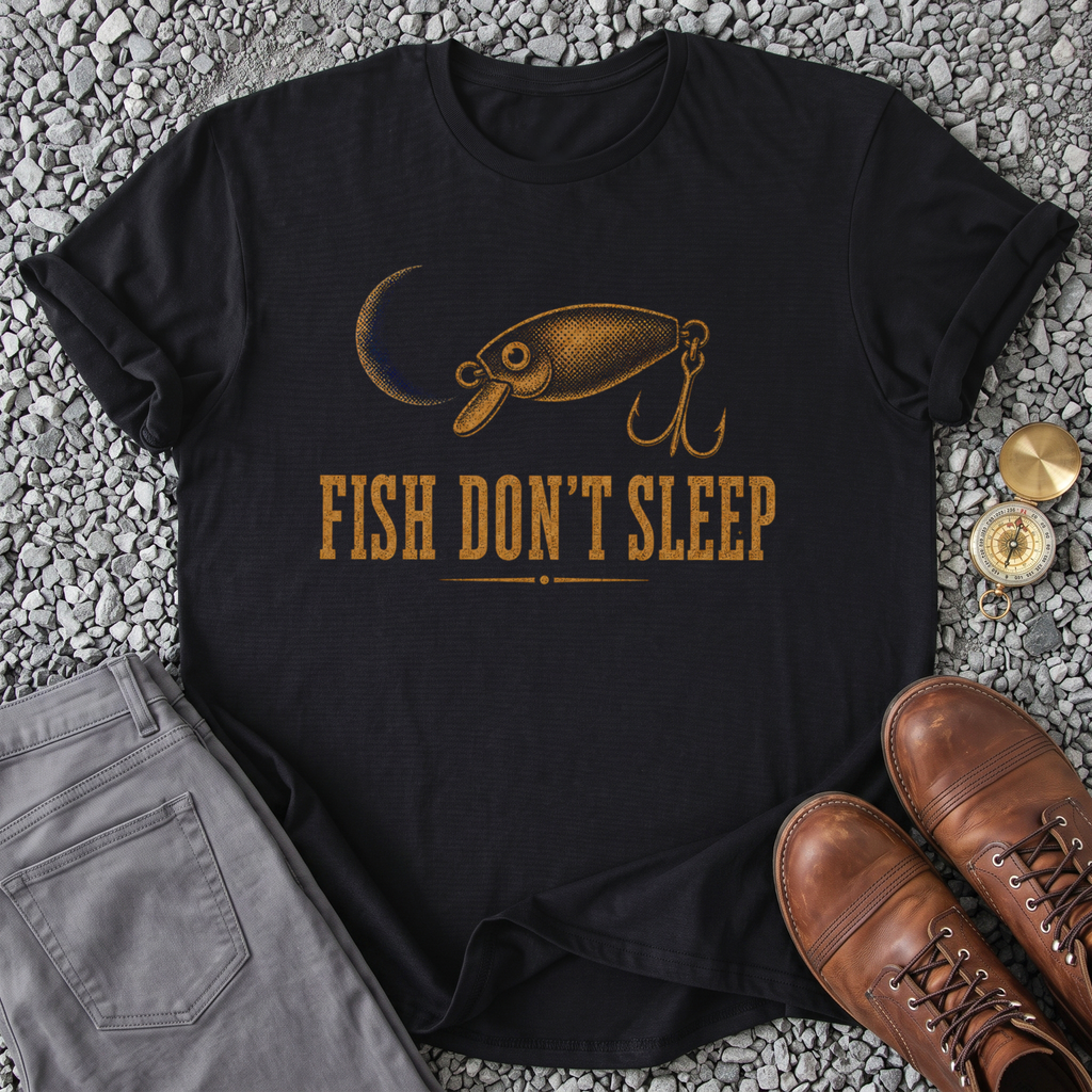 Fish Don't Sleep T-Shirt