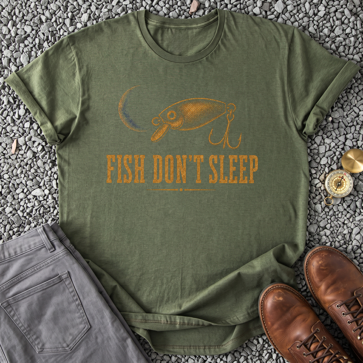 Fish Don't Sleep T-Shirt