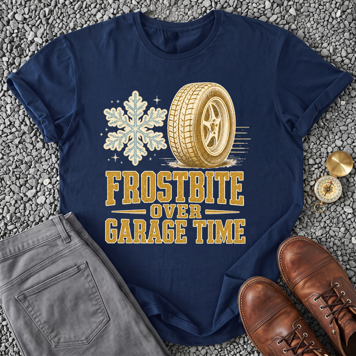 Frostbite Over Garage Time T-Shirt
