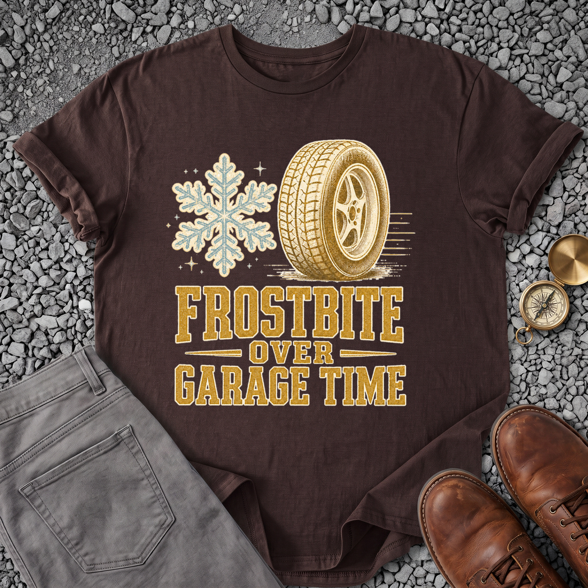 Frostbite Over Garage Time T-Shirt