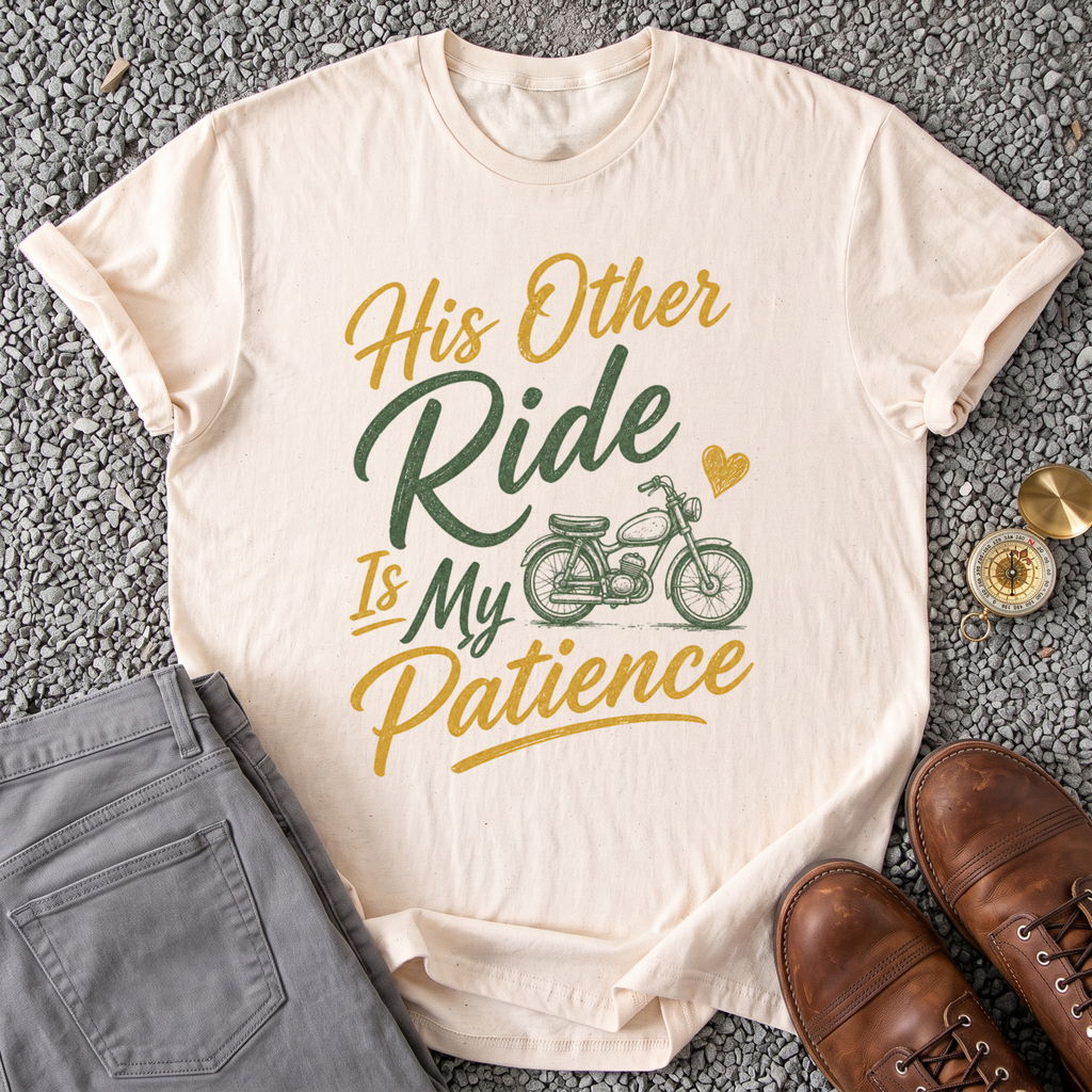 His Other Ride Is My Patience T-Shirt