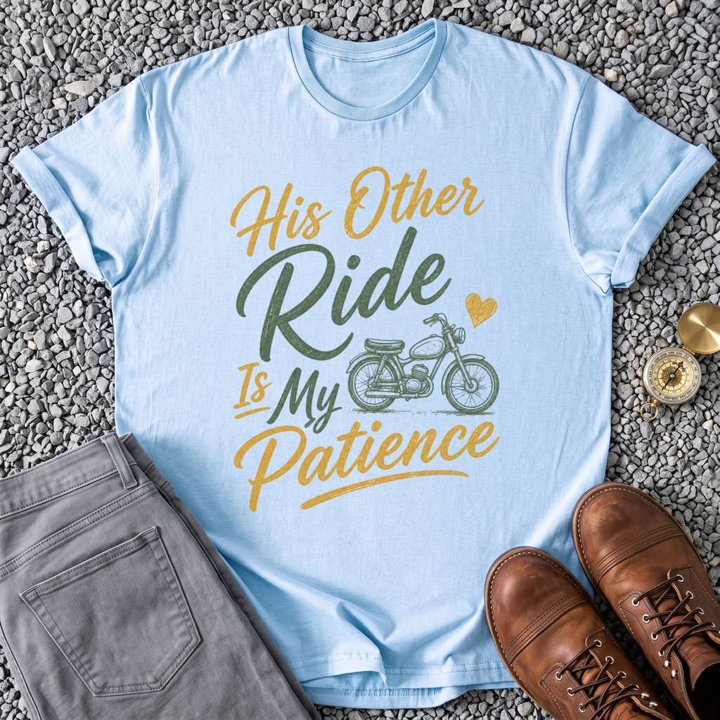 His Other Ride Is My Patience T-Shirt