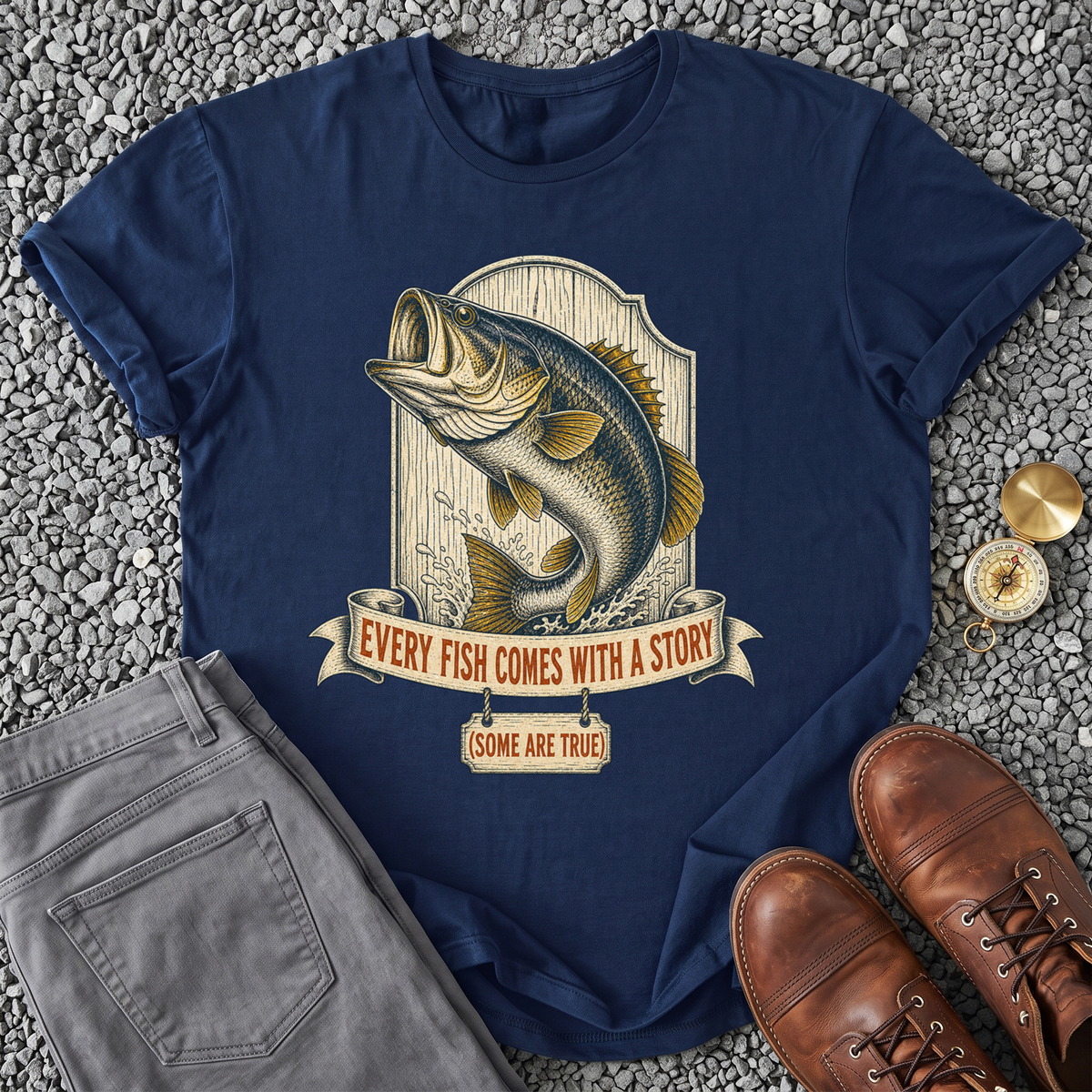 Every Fish Has a Story T-Shirt