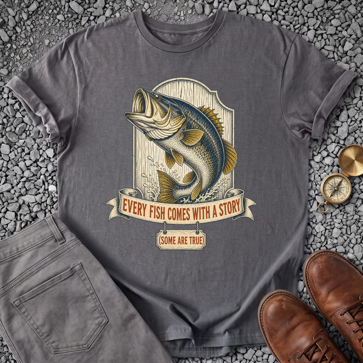 Every Fish Has a Story T-Shirt