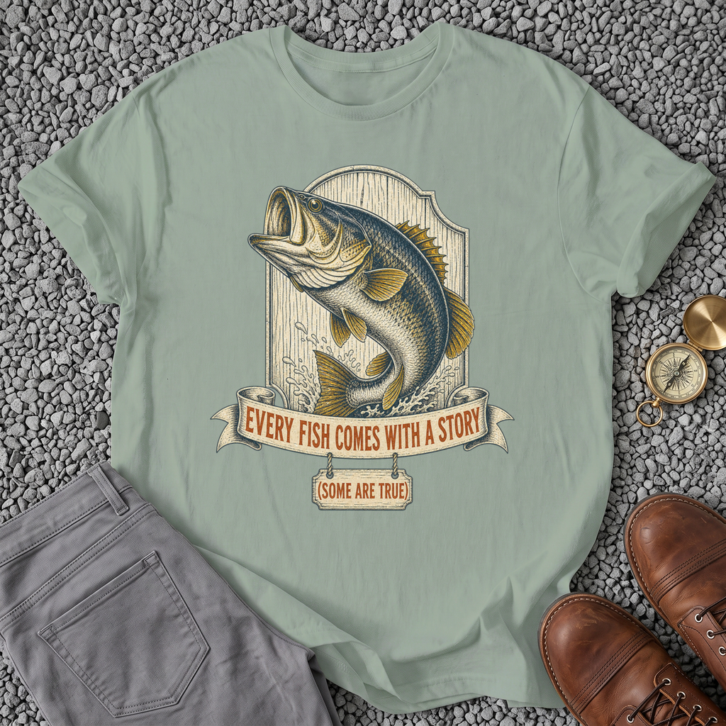 Every Fish Has a Story T-Shirt