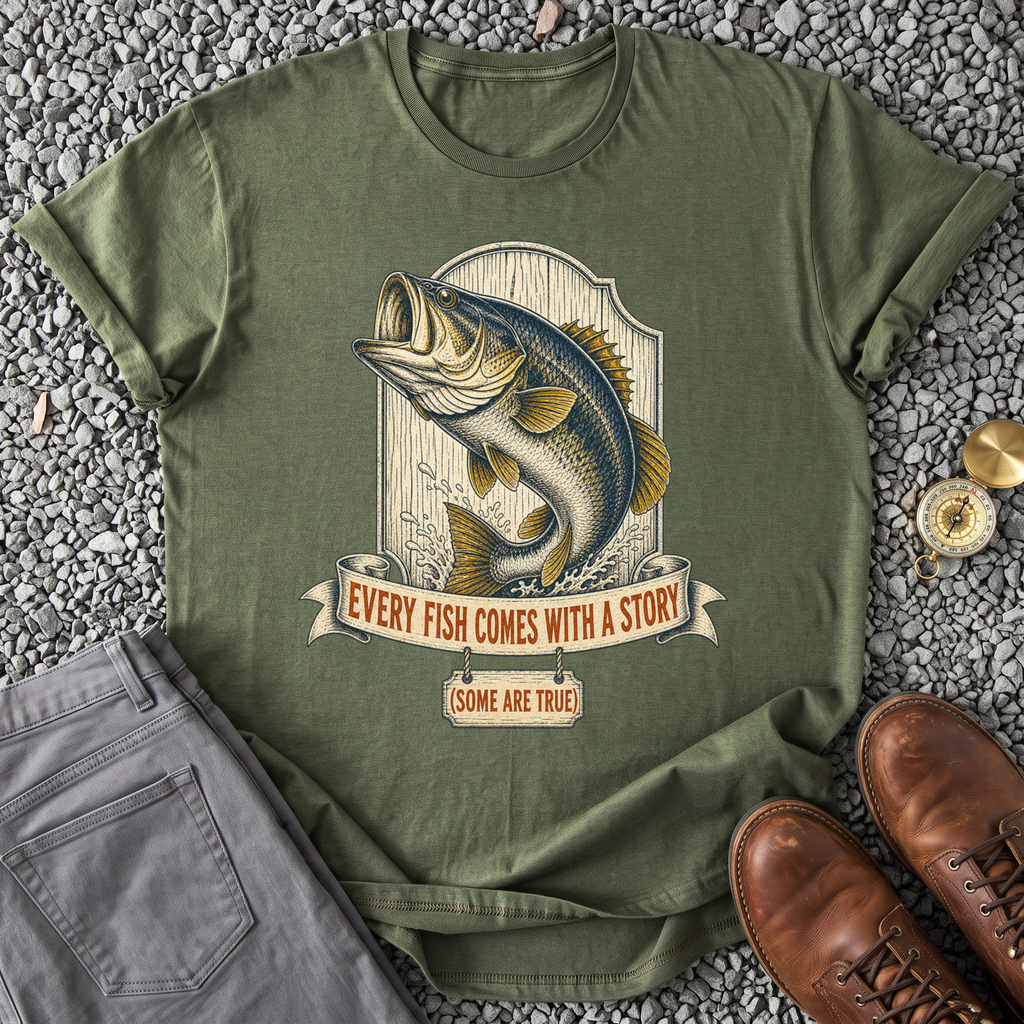 Every Fish Has a Story T-Shirt
