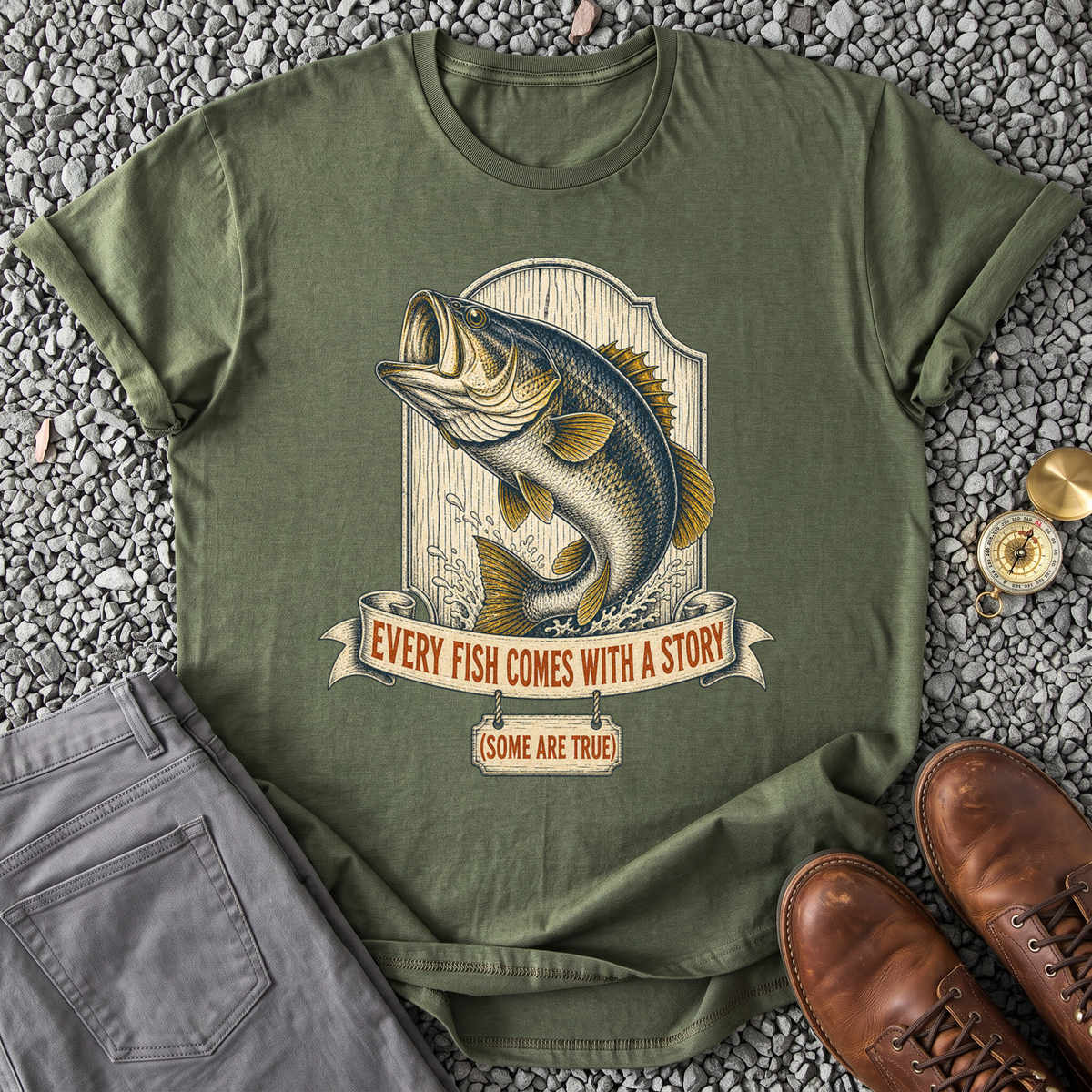 Every Fish Has a Story T-Shirt