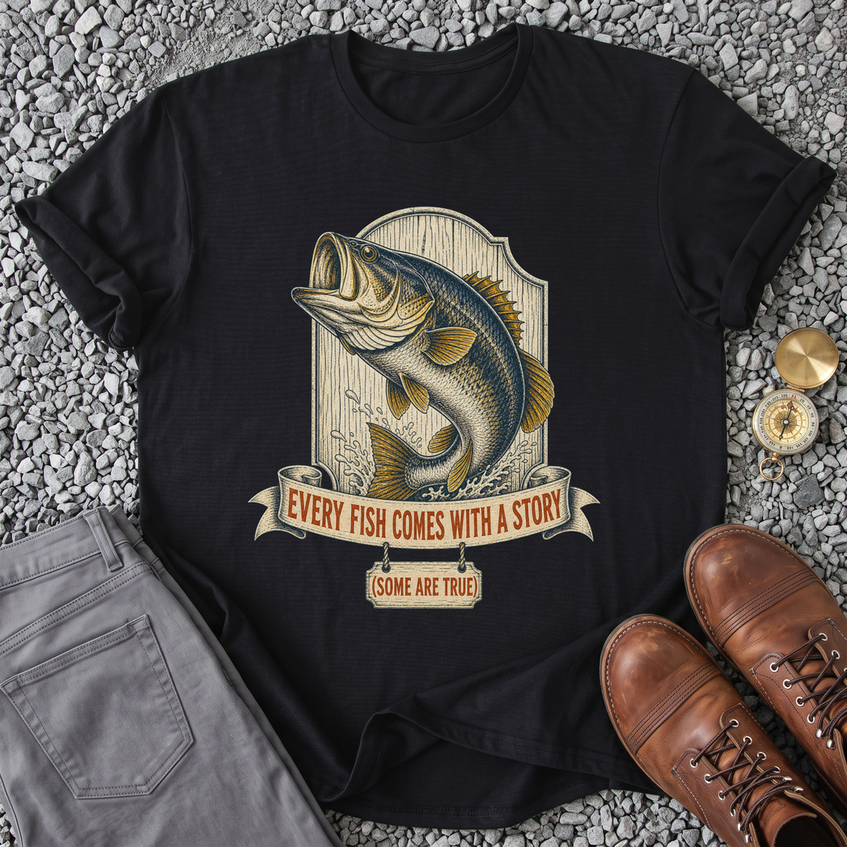 Every Fish Has a Story T-Shirt