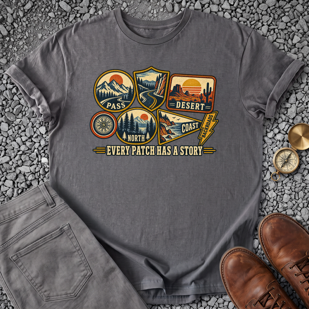 Every Patch Has a Story T-Shirt