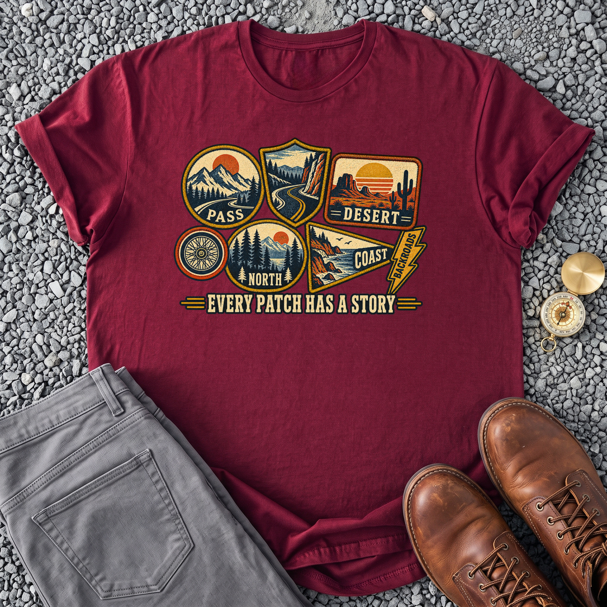 Every Patch Has a Story T-Shirt