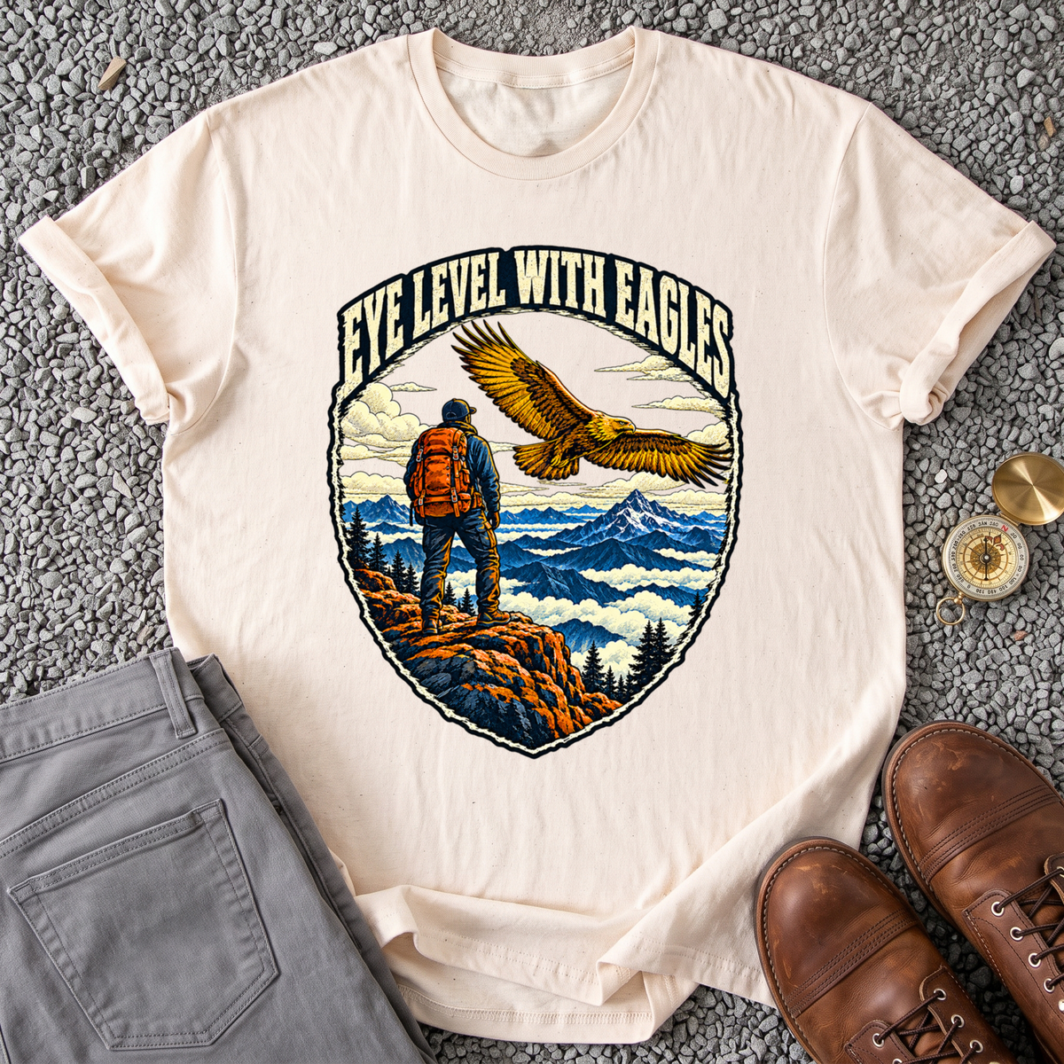 Eye Level With Eagles T-Shirt