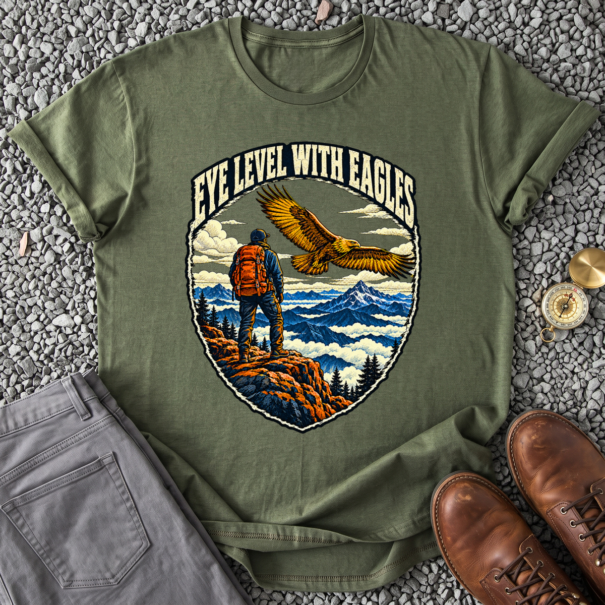 Eye Level With Eagles T-Shirt