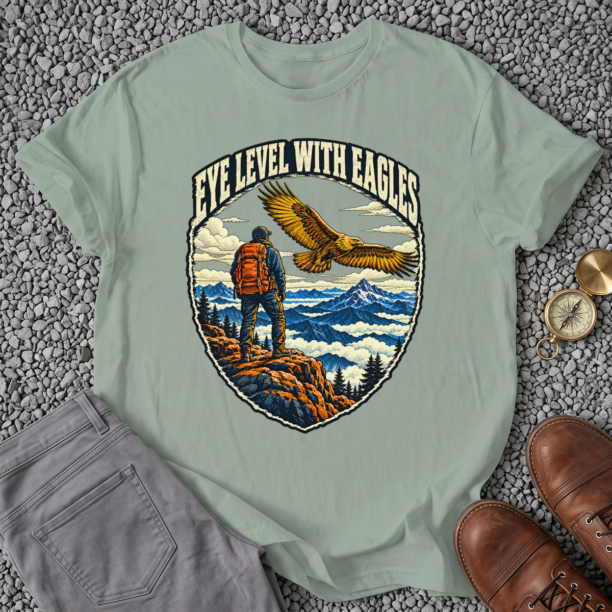 Eye Level With Eagles T-Shirt