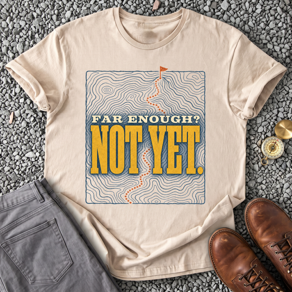Far Enough? Not Yet T-Shirt
