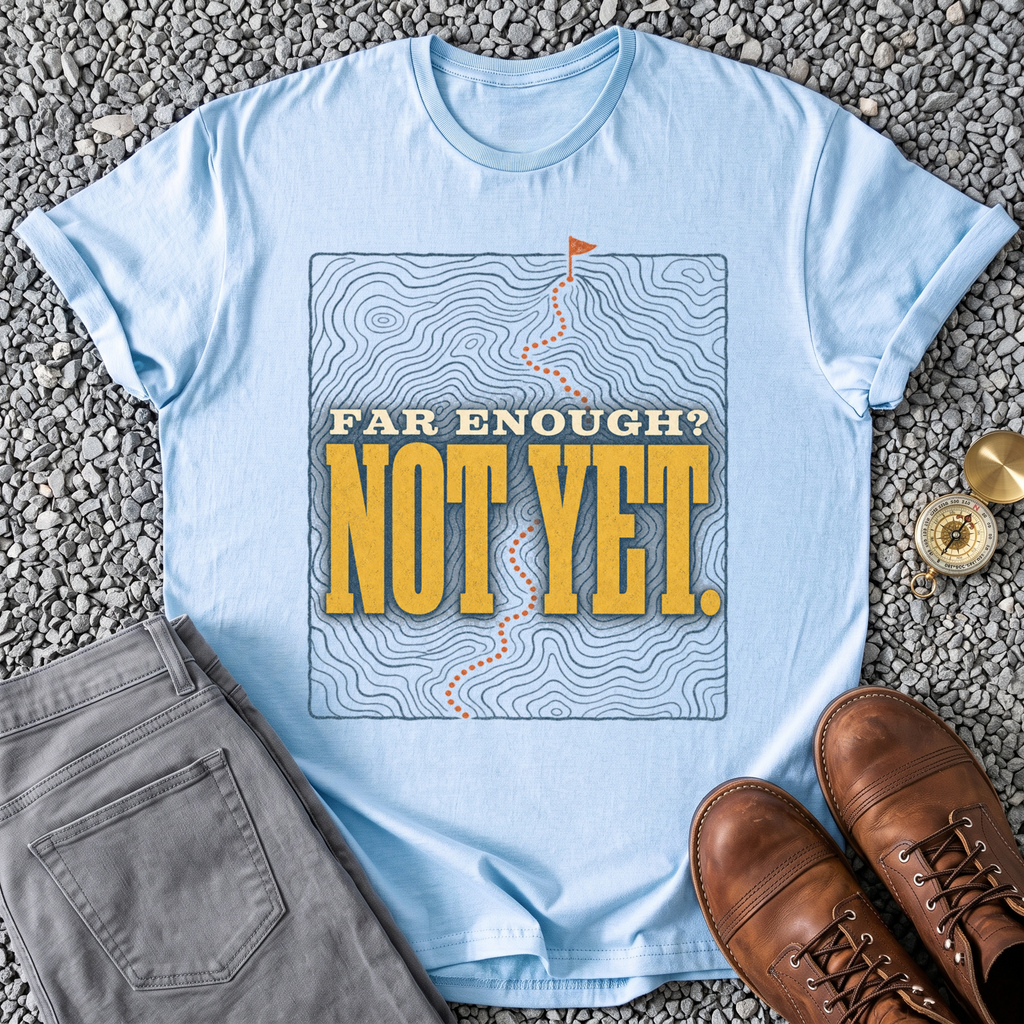 Far Enough? Not Yet T-Shirt