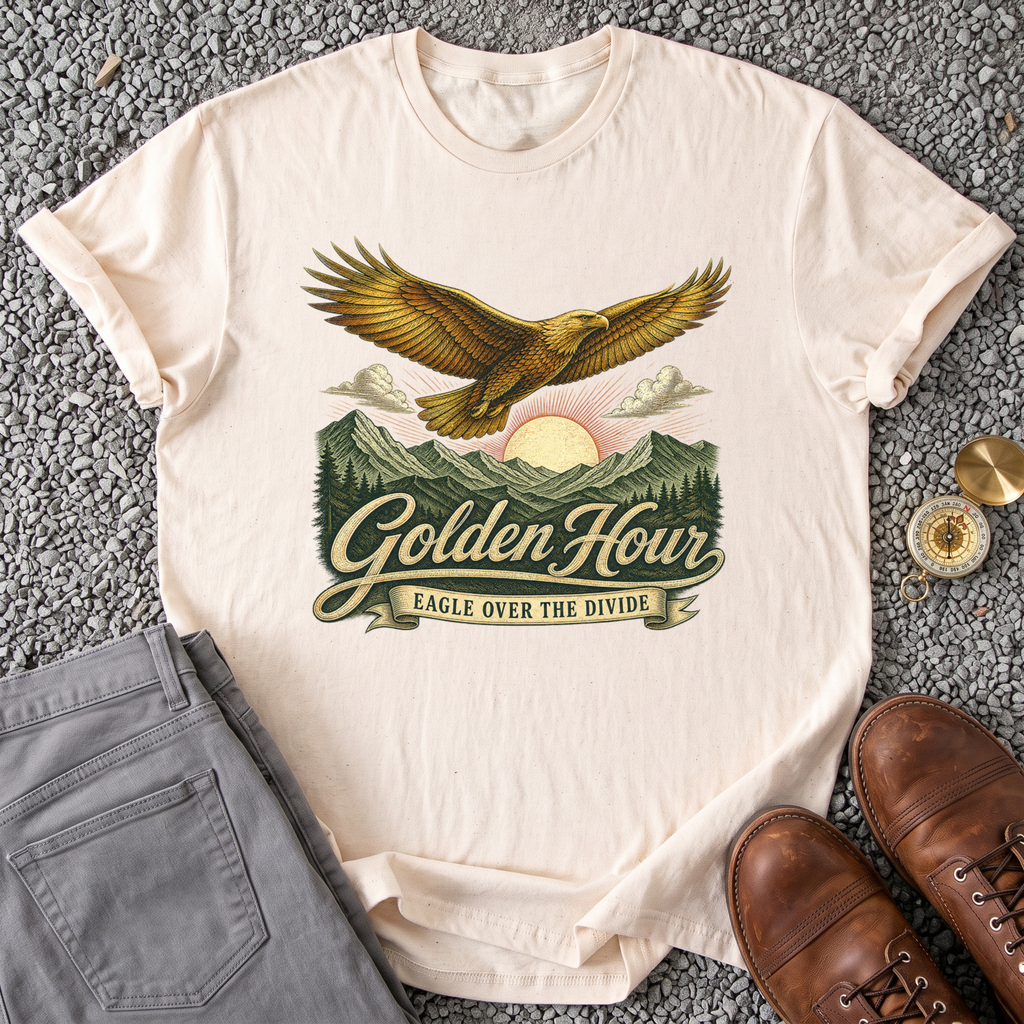 Golden Hour Eagle T-Shirt