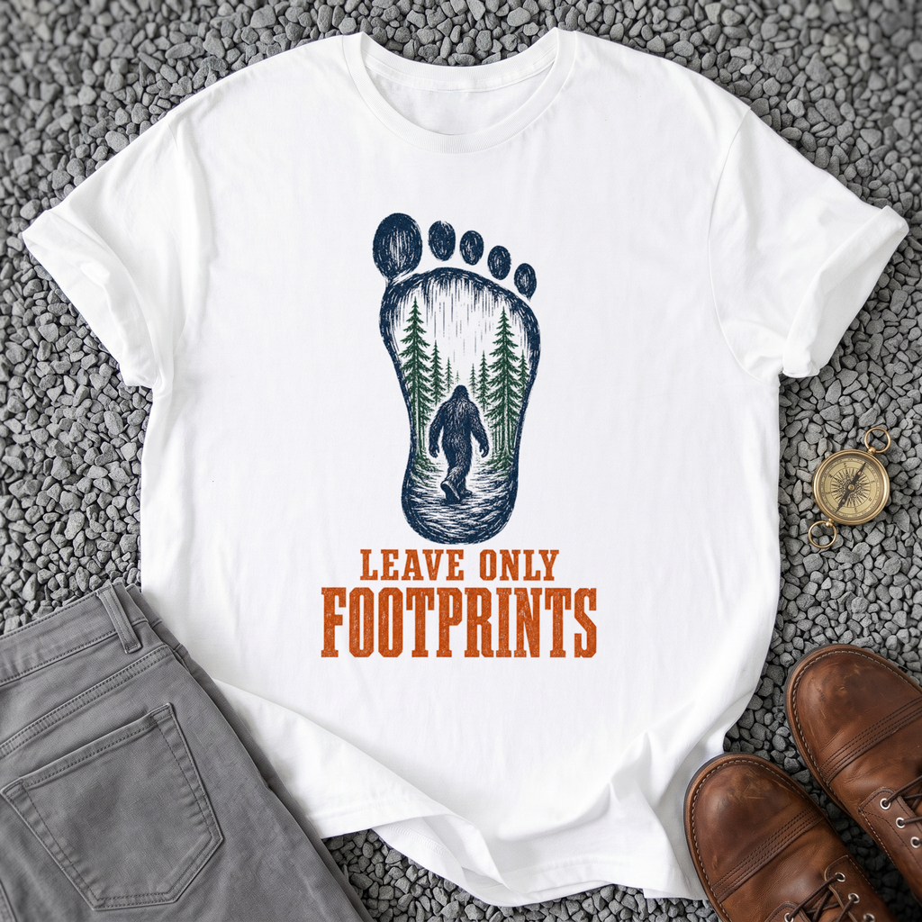 Leave Only Footprints T-Shirt