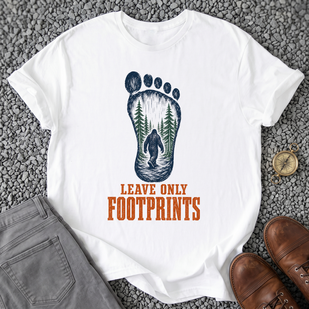 Leave Only Footprints T-Shirt