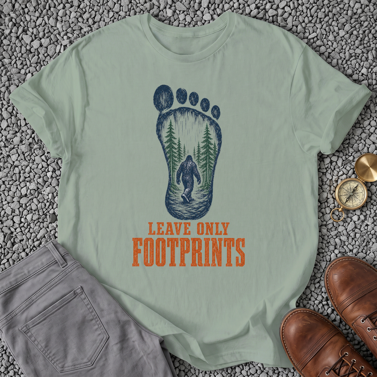 Leave Only Footprints T-Shirt