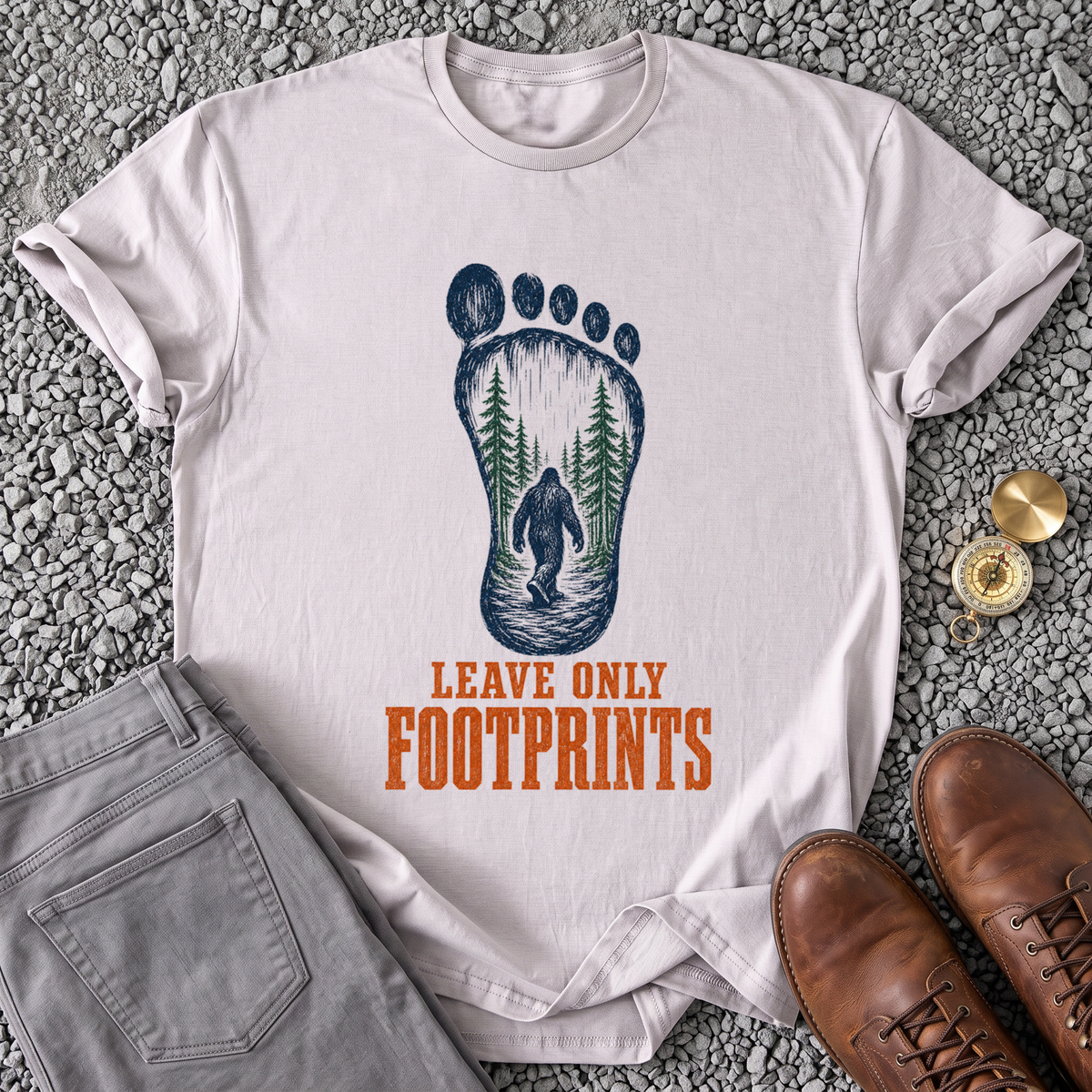 Leave Only Footprints T-Shirt
