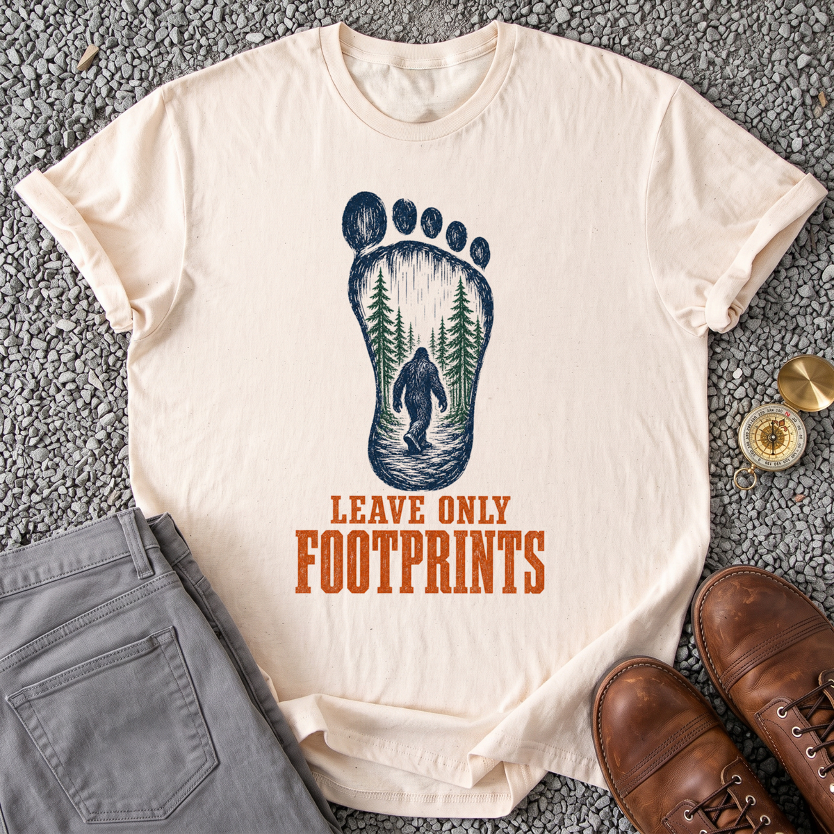 Leave Only Footprints T-Shirt