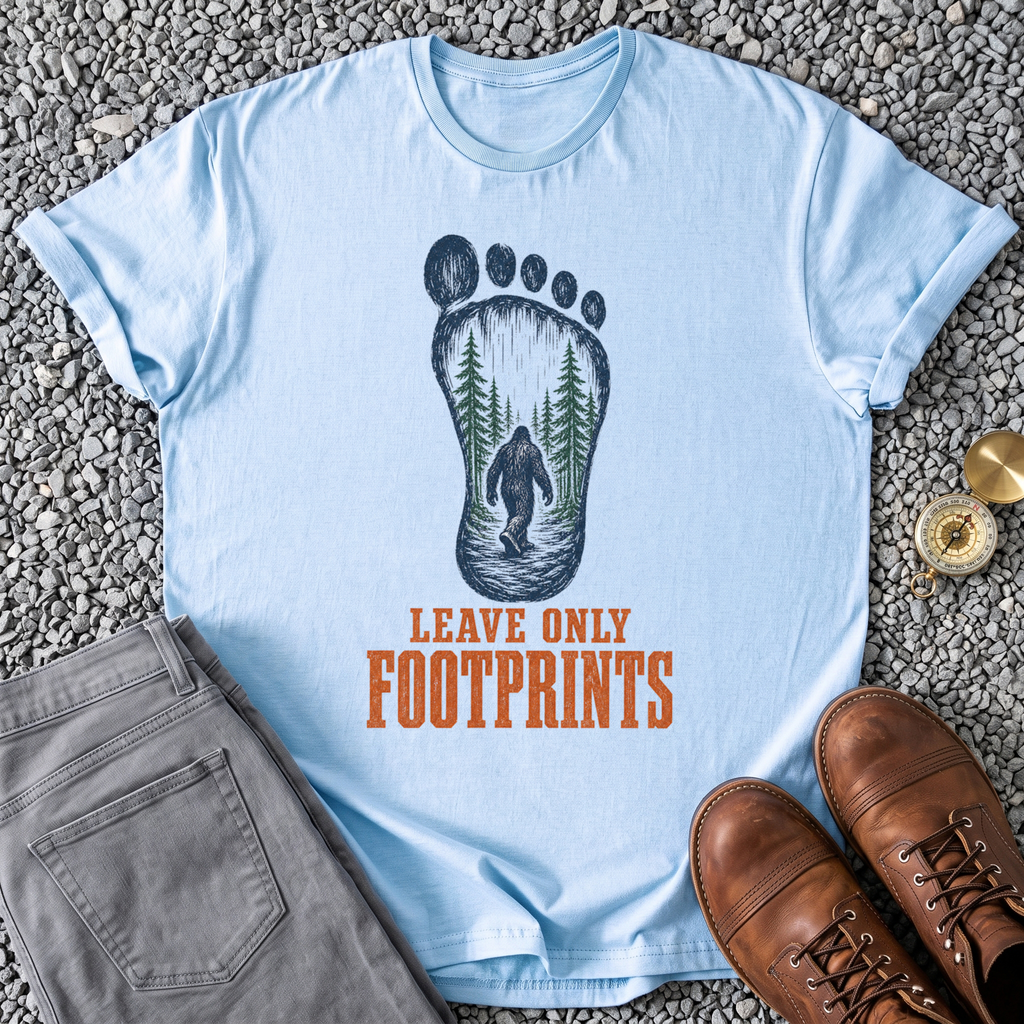 Leave Only Footprints T-Shirt