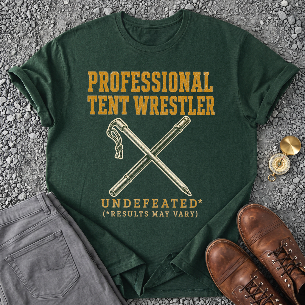 Tent Wrestler T-Shirt