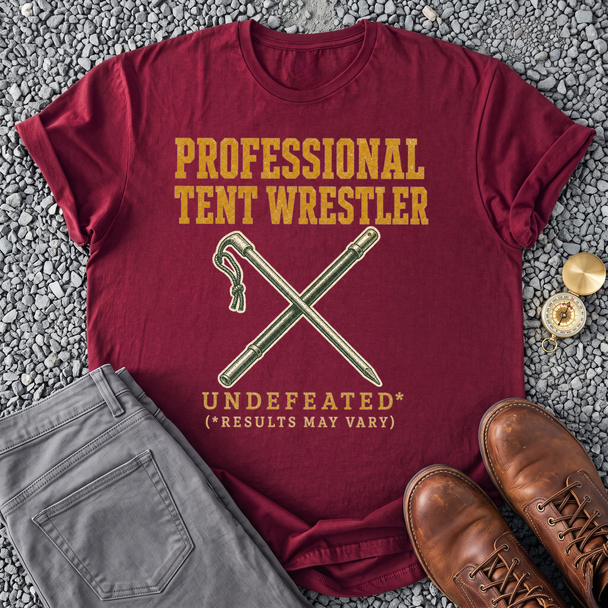 Tent Wrestler T-Shirt