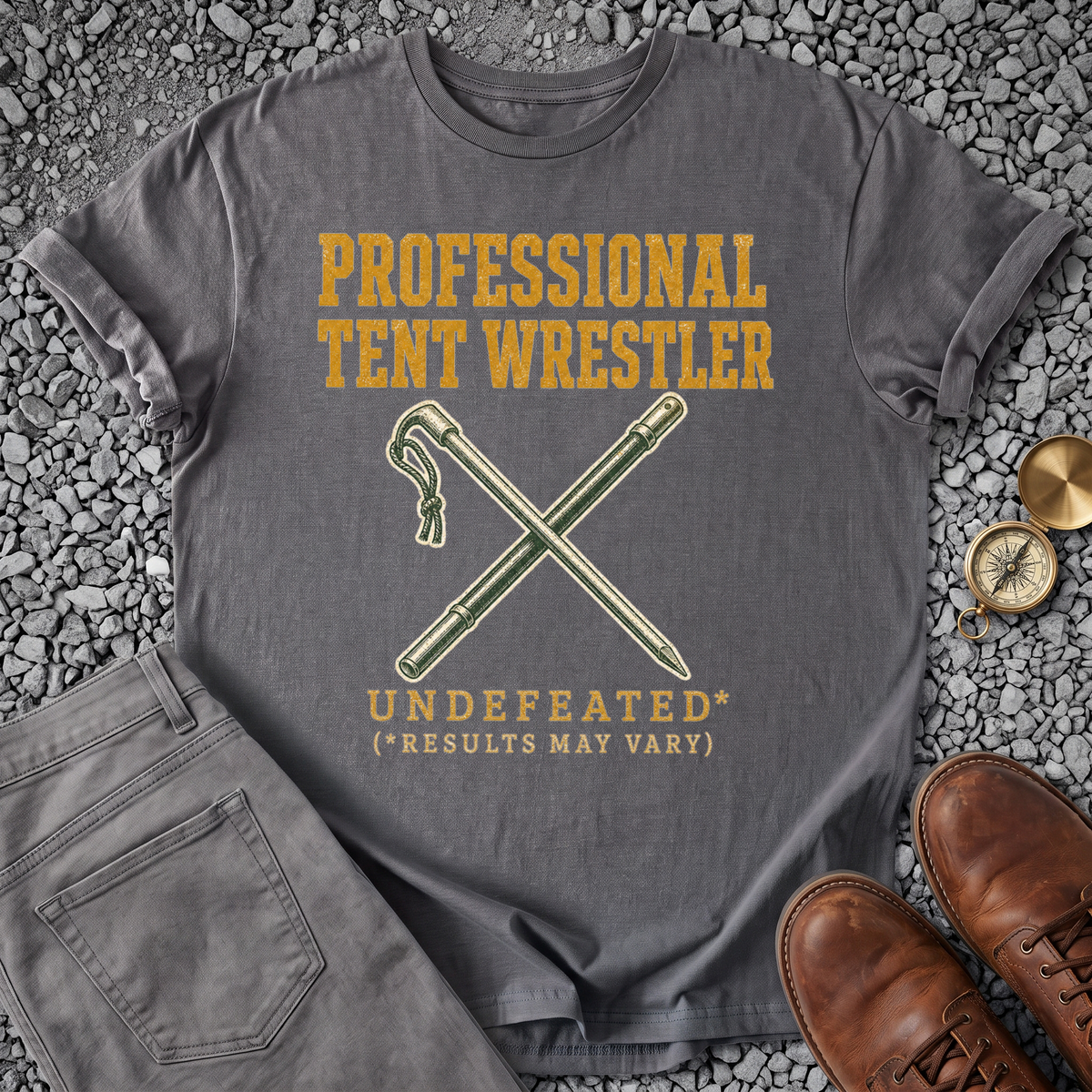 Tent Wrestler T-Shirt