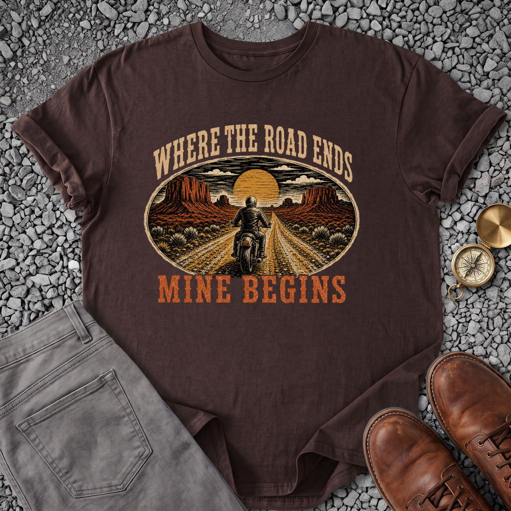 Where the Road Ends T-Shirt