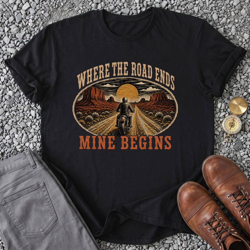 Where the Road Ends T-Shirt
