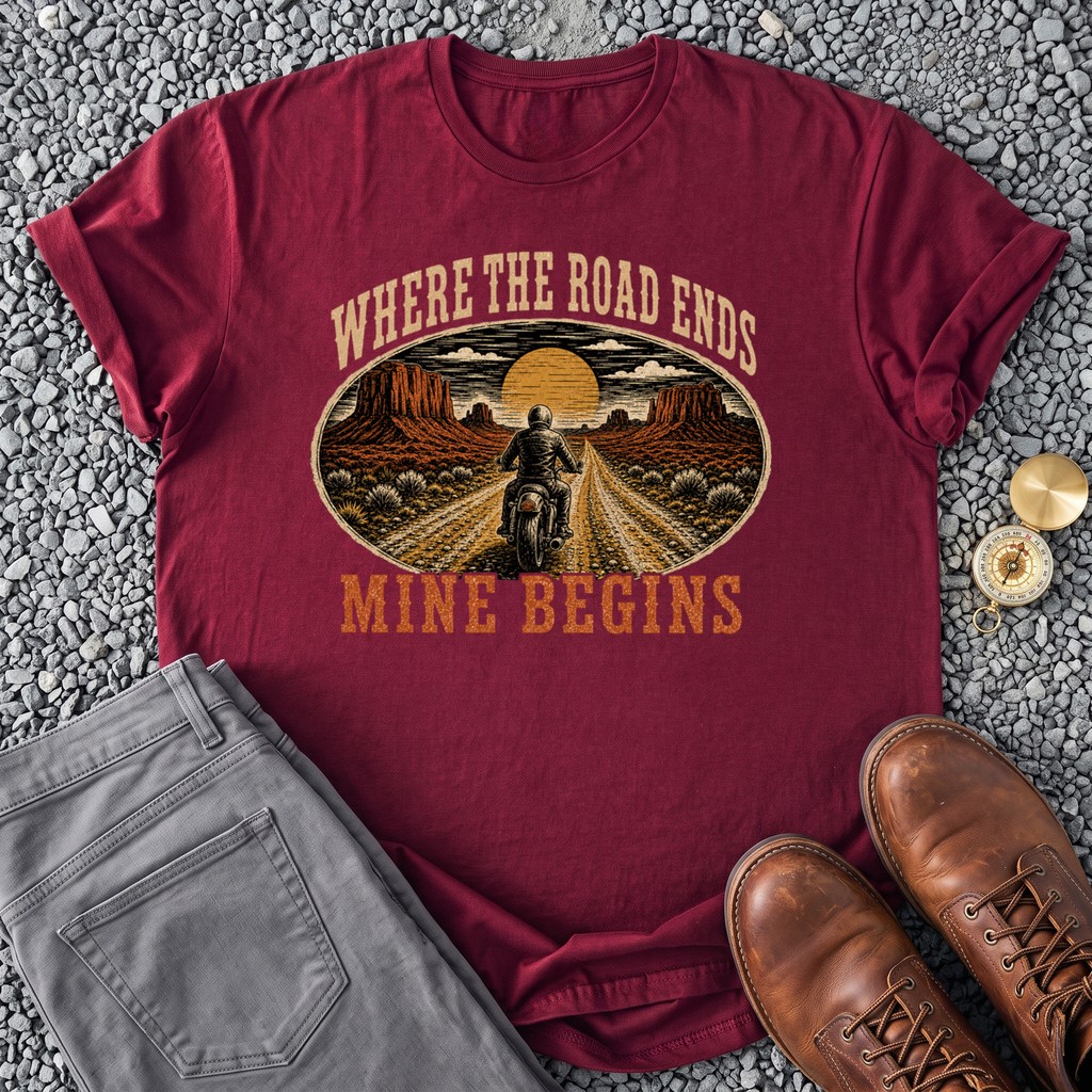 Where the Road Ends T-Shirt