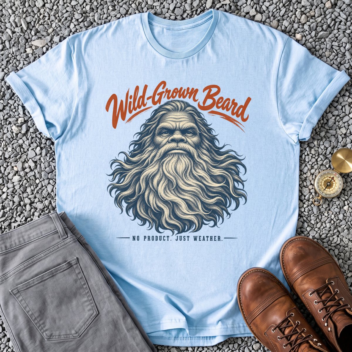 Wild-Grown Beard T-Shirt