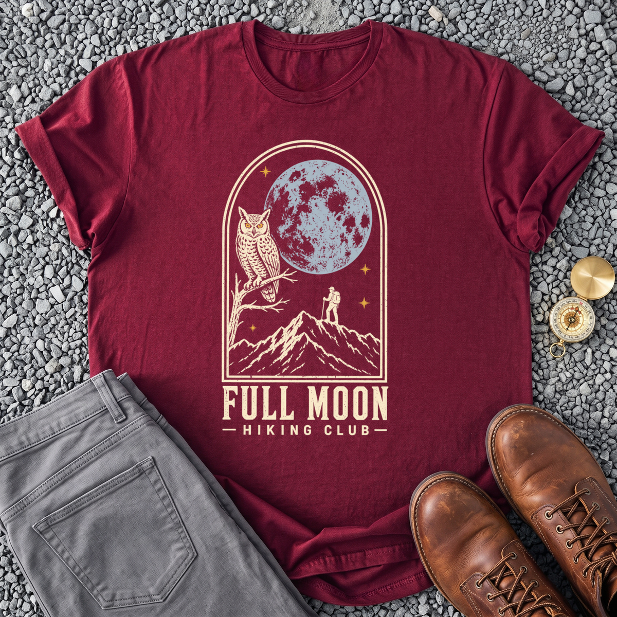 Full Moon Hiking Club T-Shirt