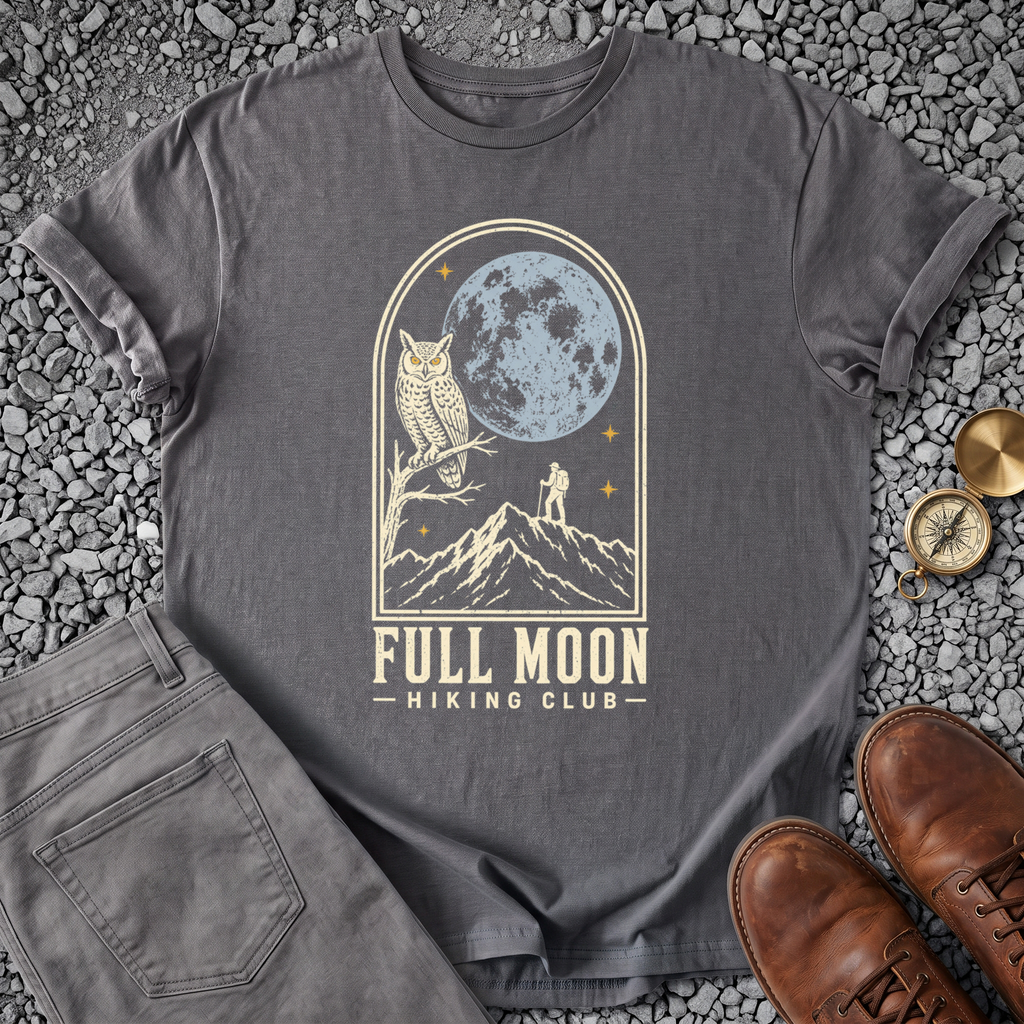 Full Moon Hiking Club T-Shirt