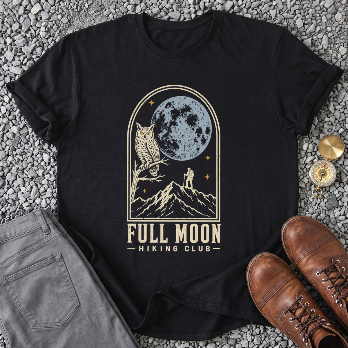 Full Moon Hiking Club T-Shirt