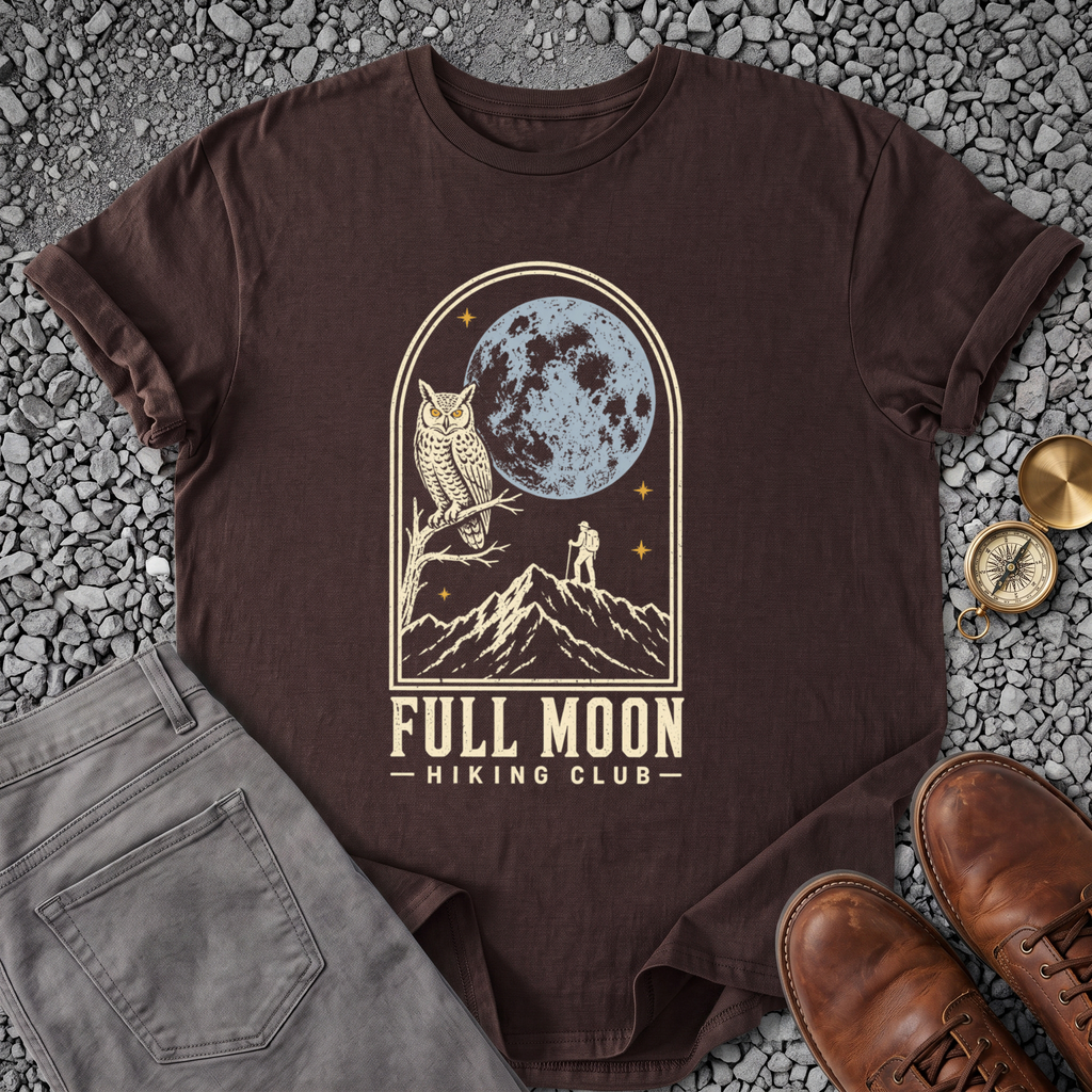 Full Moon Hiking Club T-Shirt