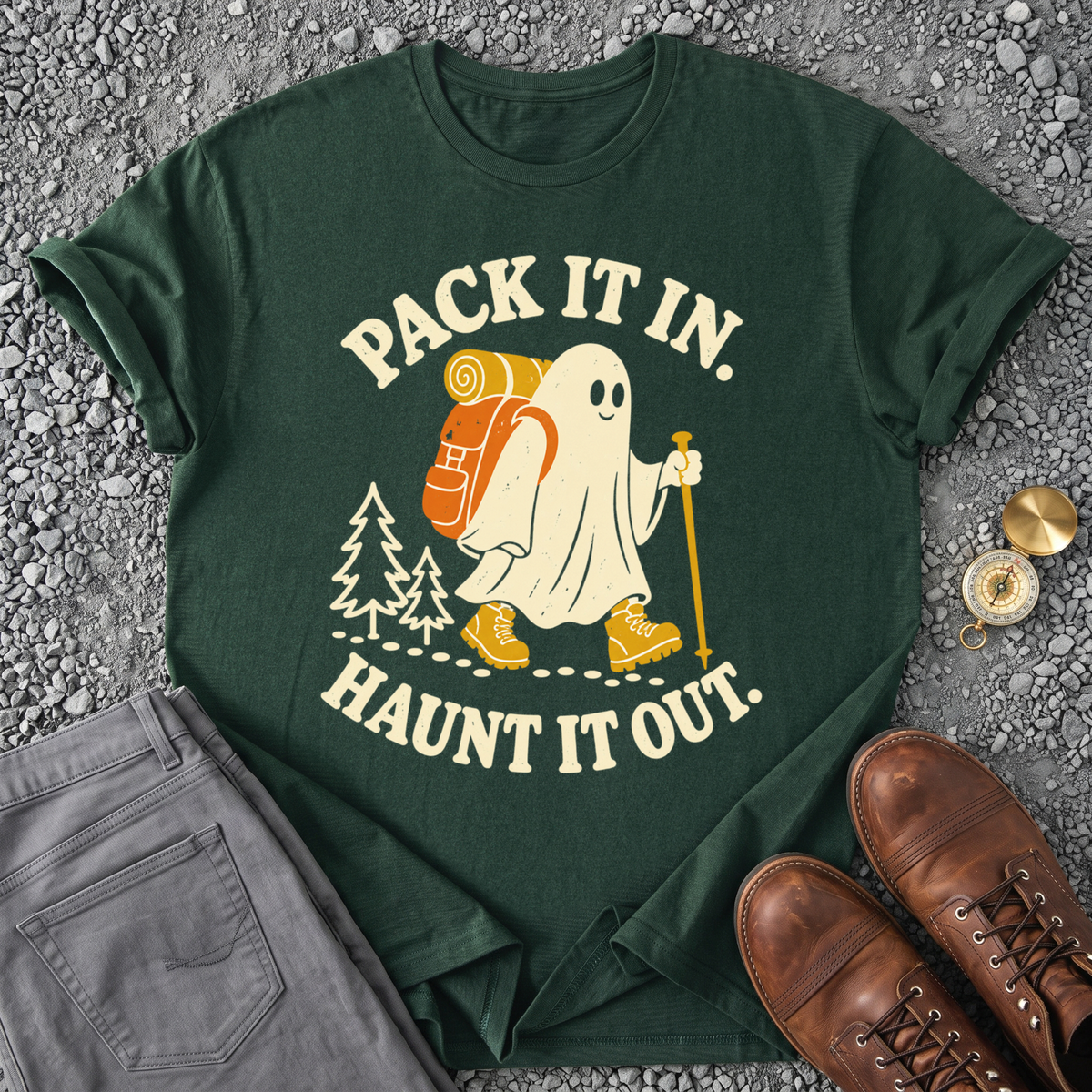 Haunt It Out Hiking T-Shirt