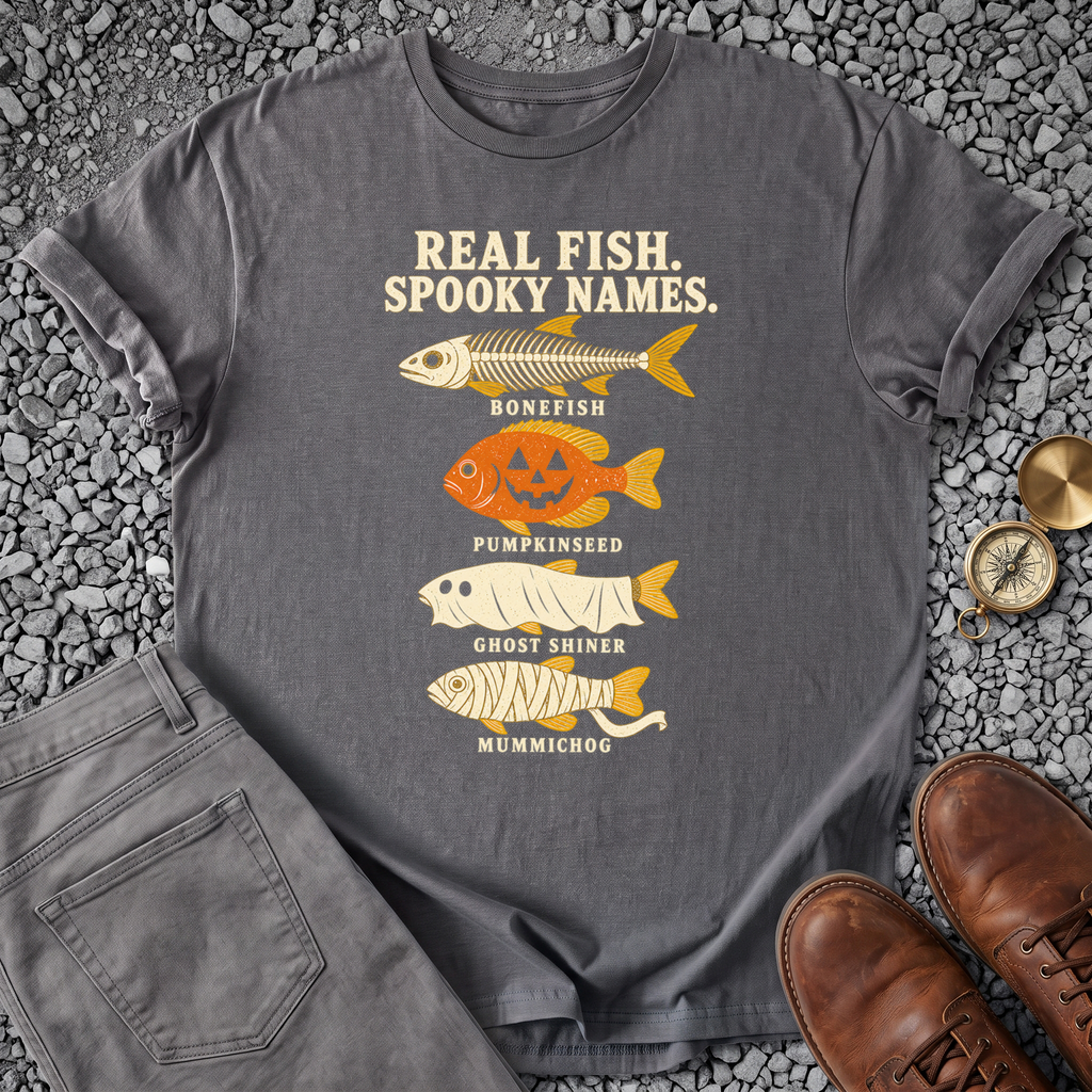 Real Fish Spooky Names T-Shirt