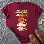 Real Fish Spooky Names T-Shirt
