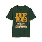 Chop Wood / Carry Coffee - Camping Graphic T-Shirt
