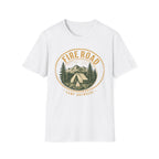 Fire Road / Camp Anywhere - Camping Graphic T-Shirt