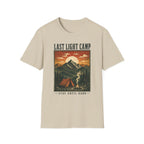 Last Light Camp / Stay Until Dark - Camping Graphic T-Shirt