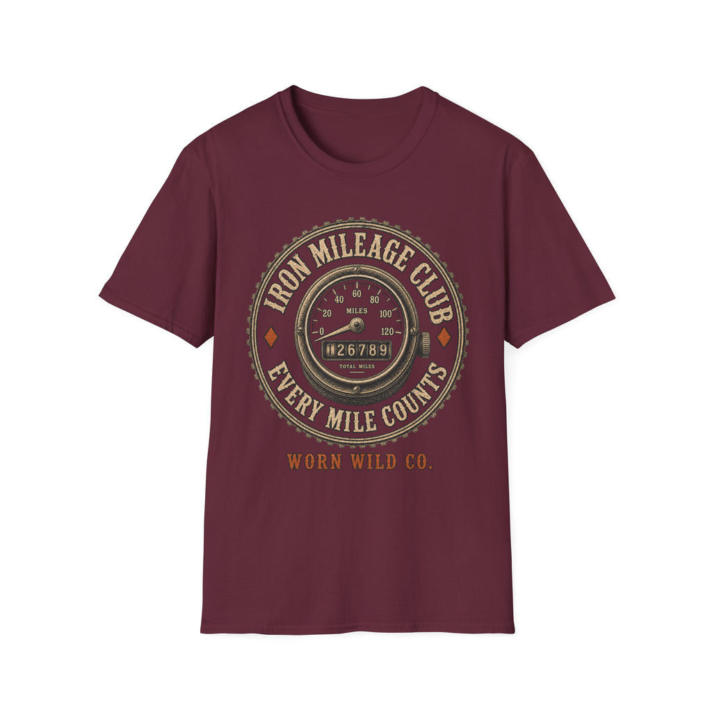 Iron Mileage Club - Motorcycles Graphic T-Shirt