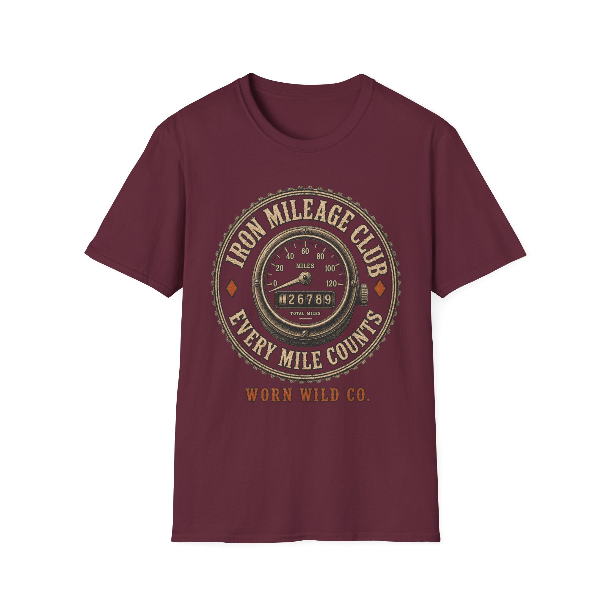 Iron Mileage Club - Motorcycles Graphic T-Shirt