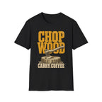 Chop Wood / Carry Coffee - Camping Graphic T-Shirt